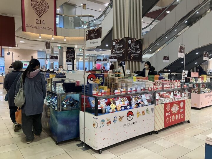 天満屋倉敷店　バレンタイン