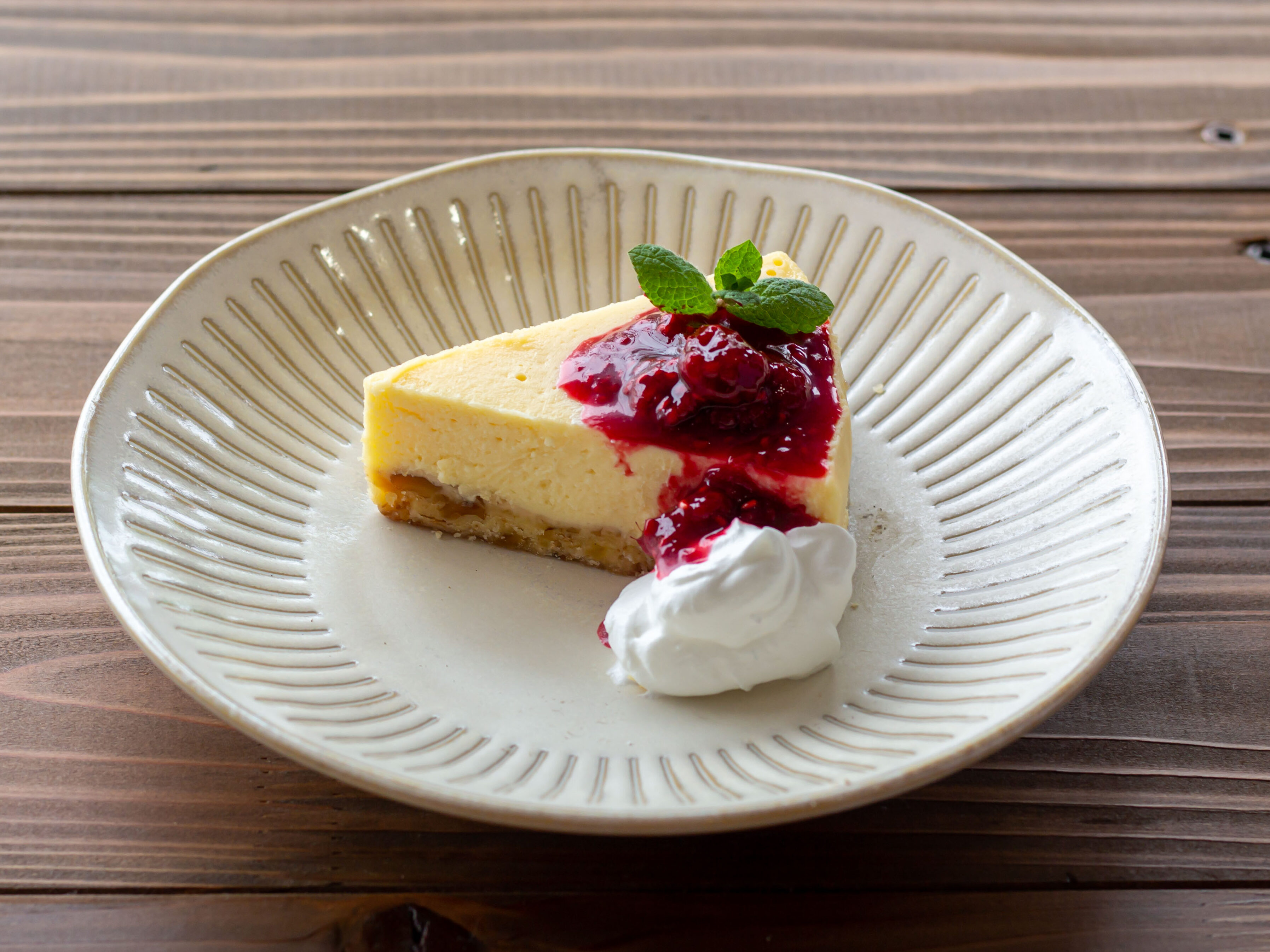 糀 cafe dining ユーカリ_酒粕チーズケーキ